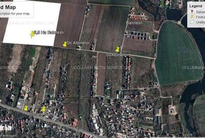 Teren de 4600 mp, în Balotești - 4