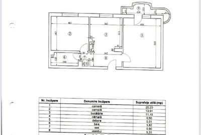 Apartament 2 camere Nerva Traian- Mall Vitan - 14