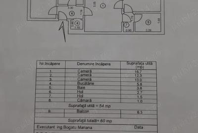 Apartament cu 3 camere semidecomandat în Faleză - 1