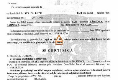 Teren de 2875 mp, în Bucium - 6