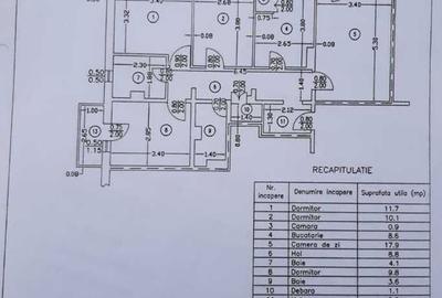 Apartament cu 4 camere decomandat în Cantacuzino - 1