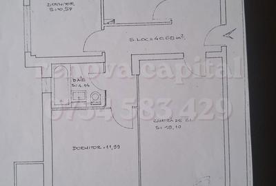 Apartament cu 3 camere decomandat în Aviatorilor - 3