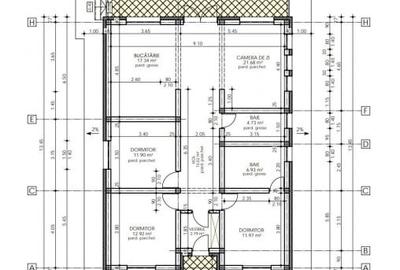 Casa individuala cu 4 camere, incalzire in pardoseala, dormitor cu baie, curte - 1