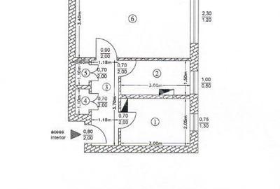 Spațiu comercial, de 50 mp, în Podu Roș