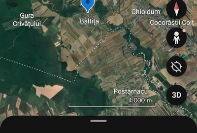 Teren de 2100 mp, în Mănești - 2