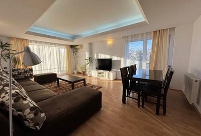 Apartament mobilat, 4 camere, 3 băi, terasă, vedere Herăstrău, parcare subterană - 1