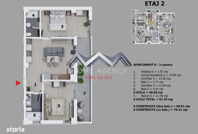 Apartament cu 3 camere în Central - 6