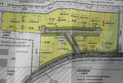 Teren intravilan 1279 mp, Teius - Galda de jos - 3