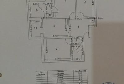 Oltenitei apartament 4 camere, loc ADP, Boxa, imbunatatiri, etaj 6/8, 1984 - 20