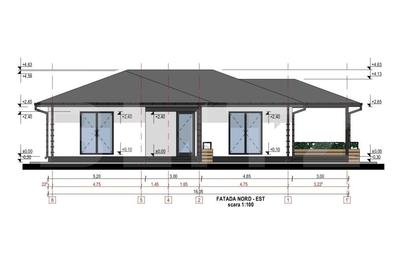 Casa parter cu 4 camere, 97 mp utili, 400 mp teren, Smart Pub Preajba - 3