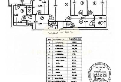 Apartament cu 4 camere semidecomandat în Titulescu - 1