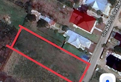 Teren de 1400 mp, în Costache Negri - 1