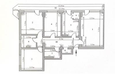 Apartament 4 camere - Etaj 8 - Vis-a-Vis de Spitalul Județean - Galați - 6