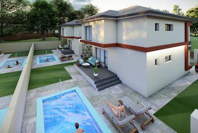 Individuala || 330 mp TEREN || 4 Camere || 3 Bai || Piscina - 2