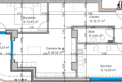 VertuCampus Universitate – Apartament Premium 84 mp VertuCampus Universitate – Apartament Premium 84 mp - 10