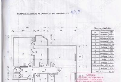 Apartament cu 3 camere semidecomandat în Central - 1
