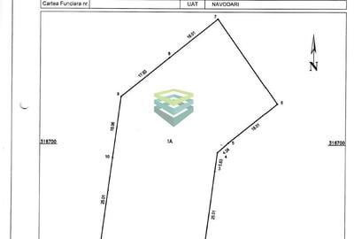 Teren Construcții intravilan de 1981 mp, în Nord - 6