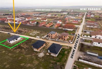 Casă individuală cu 3 camere cu Teren 568 Mp în Oșorhei - 1