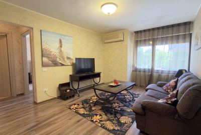 Apartament cu 2 camere semidecomandat, mobilat în Ștefan cel Mare