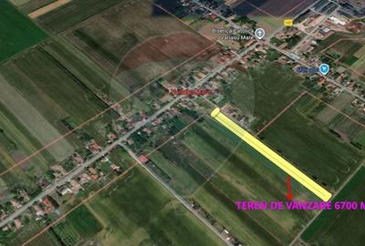 Teren de 6700 mp, în Iratoșu - 2