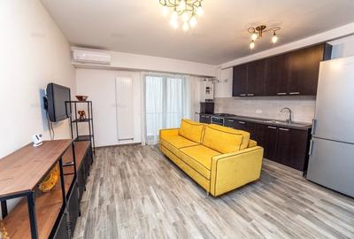 Apartament cu 2 camere semidecomandat, mobilat în Calea Călărașilor