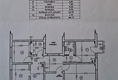 Apartament 3 camere decomandat, cu centrala termica - 2