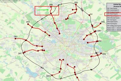 Teren intravilan 16 ha, tangent DR4, acces dublu la asfalt - 4