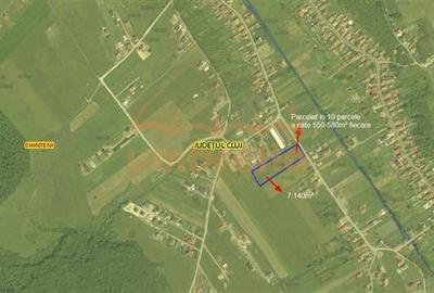 De vanzare parcele teren intravilan intre 550-580/? Chinteni - 3
