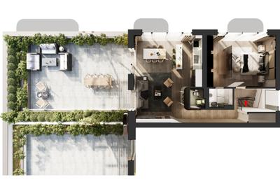 Penthouse cu 4 camere în Theodor Pallady - 5