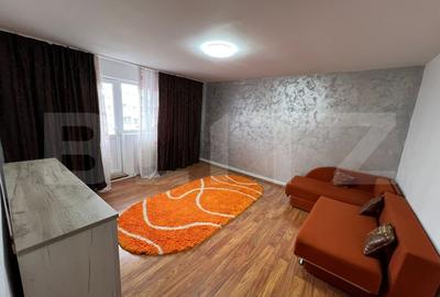 Apartament spatios cu 4 camere, 76 mp, complet mobilat si utilat, zona 9 Mai - 1