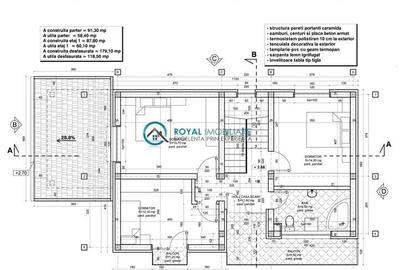 Casă individuală cu 5 camere cu Teren 300 Mp în Păulești - 2