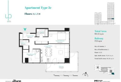 Apartament cu 3 camere semidecomandat în Floreasca - 9