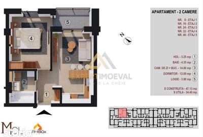 Apartament cu 2 camere în Gării - 9