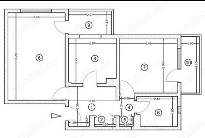 Apartament cu 2 camere decomandat în Rahova - 3