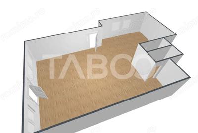 Spatiu comercial la parter cu 128 mpu in zona Rahovei Sibiu - 3