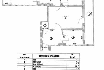 Apartament cu 3 camere semidecomandat în Baba Novac - 21