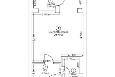 Studio | Ivory Residence | Lux | Nou | Predare Imediata - 2