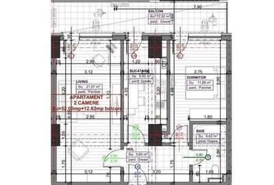Royal Town Copou, 2 camere decomandat, mobilat si utilat, intabulat - 2