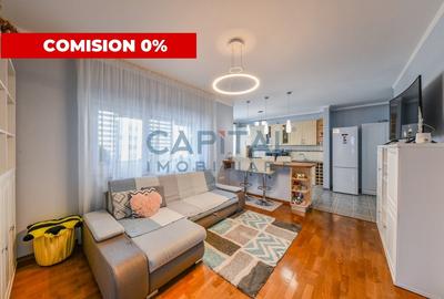 Apartament cu 3 camere semidecomandat, mobilat în Florești - 1