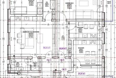 Apartament finalizat, cu 2 camere, bucatarie inchisa, Calea Urseni - 14