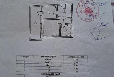 Garsonieră decomandată în Central