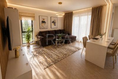 Apartament cu 3 camere semidecomandat, mobilat în Lujerului