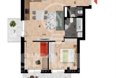 Apartamente 3 camere bloc nou Zorilor - 1