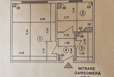 Garsonieră decomandată, mobilată în Cotroceni - 13