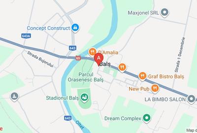 Vând garsonieră spațioasă situată în orașul Balș. - 1