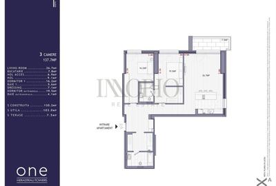 Apartament cu 3 camere, mobilat în Herăstrău - 15