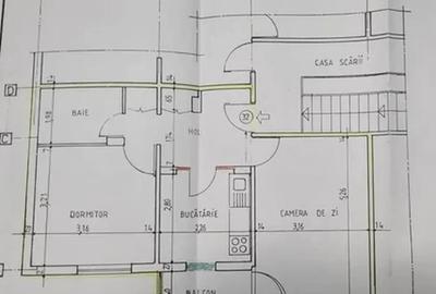 Apartament cu 3 camere decomandat în Republicii - 4