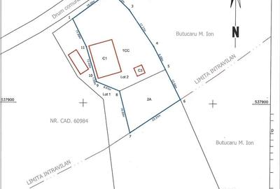 Teren de 3384 mp, în Bârsănești - 1