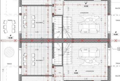 Duplex semifinisat de vanzare, 140mp, 200mp teren, Tineretului - 2