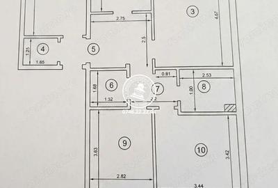 Apartament cu 4 camere decomandat în Galata